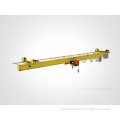 Best Quality Chain Block Crane Low Noise Rigid Track Double Beam Overhead Crane Factory